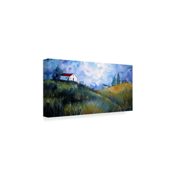 Cherie Roe Dirksen 'Windswept Landscape' Canvas Art,24x47